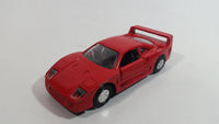 Unknown Brand WL9815 Ferrari F40 Red Pullback Motorized Friction Die Cast Toy Luxury Sports Car Vehicle