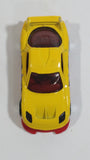 2013 Hot Wheels Police Pursuit 24 / Seven Yellow Die Cast Toy Car Vehicle