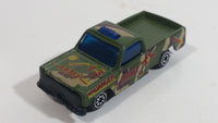 Unknown Brand Danger Rescue Army Truck #13 Army Green Camouflage Die Cast Toy Military Car Vehicle