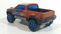 2004 Hot Wheels Scrapheads Mega Duty Truck Burnt Orange Die Cast Toy Car Vehicle