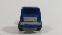 Unknown Brand Semi Tractor Truck Rig Dark Blue Die Cast Toy Car Vehicle