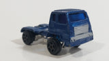 Unknown Brand Semi Tractor Truck Rig Dark Blue Die Cast Toy Car Vehicle