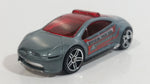 2008 Hot Wheels Top Speed GT Mitsubishi Eclipse Concept Official Pace Car Pearl Grey Die Cast Toy Race Car Vehicle