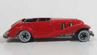 1983 Hot Wheels Mercedes 540K Red Die Cast Toy Classic Car Vehicle WW