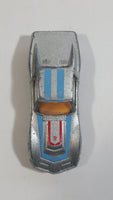 Unknown Brand Corvette Stingray Silver Grey Die Cast Toy Car Vehicle