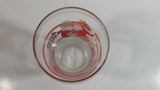 Enjoy Coca-Cola Santa Claus Holding a Bottle with Helicopter and Train Set Christmas Holiday Themed  6" Tall Glass Cup