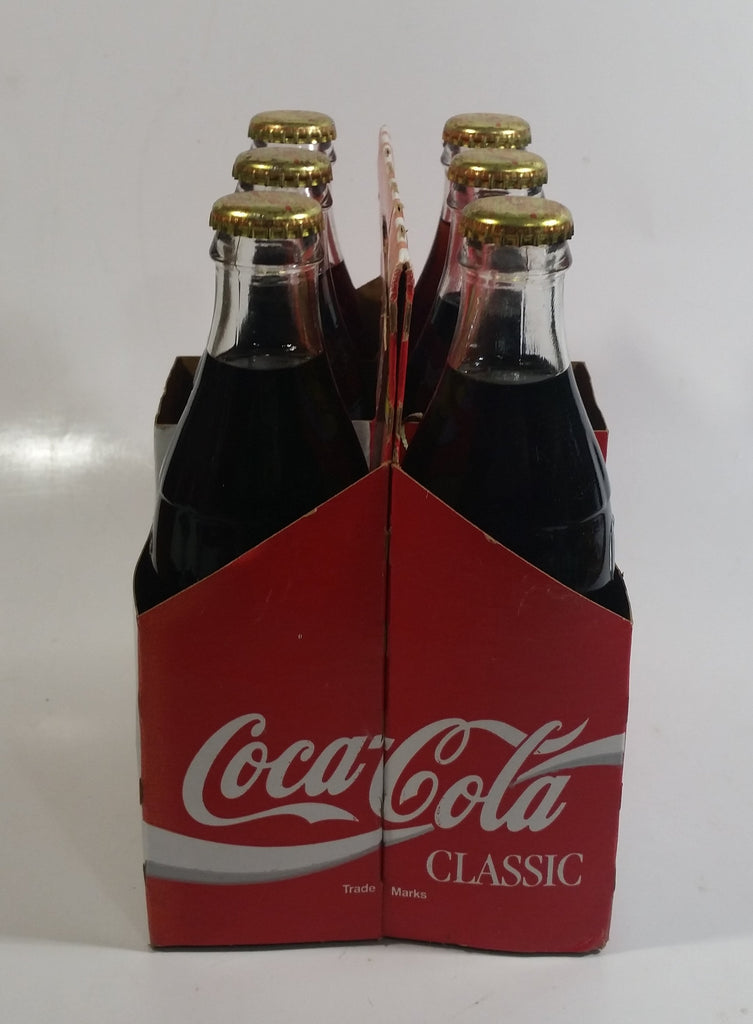 1989 Safeway 60th Anniversary Coca-Cola Classic Soda Pop 6-Pack of Ful ...