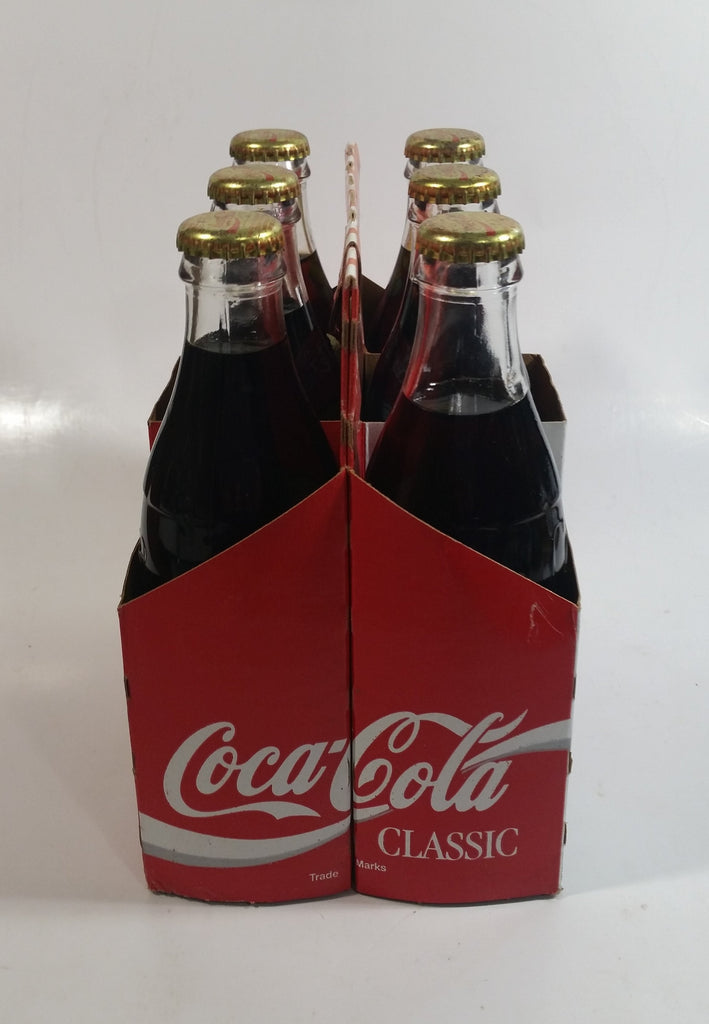 1989 Safeway 60th Anniversary Coca-Cola Classic Soda Pop 6-Pack of Ful ...