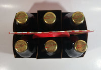 1989 Safeway 60th Anniversary Coca-Cola Classic Soda Pop 6-Pack of Full Never Opened 8 oz. Embossed Logo Glass Bottles with Paper Carrier