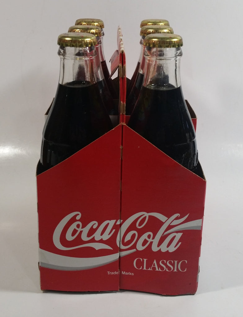 1989 Safeway 60th Anniversary Coca-Cola Classic Soda Pop 6-Pack of Ful ...