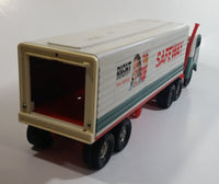 Vintage Safeway Semi Truck Tractor Trailer Rig "Right From Safeway" 16" Long Plastic and Tin Litho Toy Car Vehicle - Japan