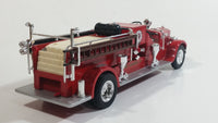 1998 Collector's Edition ERTL Texaco 1929 Mack Fire Truck Red "Port Arthur, Texas" Die Cast Metal Coin Bank