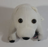 Coca-Cola Coke Soda Pop Beverages White Polar Bear Stuffed Animal Plush Plushy Collectible