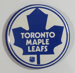 Vintage NHL Toronto Maple Leafs Ice Hockey Team Round Button Pin Sports Collectible