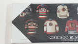 Chicago Blackhawks NHL Ice Hockey Team "Evolution Of A Legend" Jersey History 5" x 15" Wall Plaque Board - New Sealed in Package