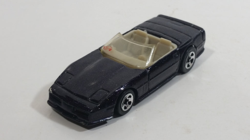 1995 Hot Wheels Chevrolet Corvette Convertible Metallic Dark Purple Di ...