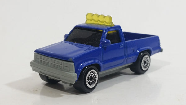 2002 Matchbox Dodge Dakota Blue Truck Die Cast Toy Car Vehicle McDonald's Happy Meal