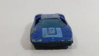 Unknown Brand Luxury Exotic Blue #7 Sports Car Die Cast Toy Vehicle