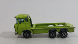 Unknown Brand Semi Truck Lime Green Die Cast Toy Car Vehicle