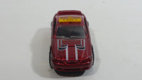 2001 Matchbox D.A.R.E. '99 Mustang Metallic Red Die Cast Toy Car Vehicle