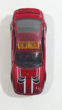 2001 Matchbox D.A.R.E. '99 Mustang Metallic Red Die Cast Toy Car Vehicle