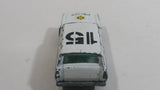 Yatming Ford Station Wagon No. 1015 White Police Cop #115 Die Cast Toy Car Vehicle