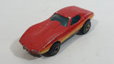 1982 Hot Wheels Gold Hot Ones Corvette Stingray Red Die Cast Toy Car Vehicle - Malaysia