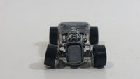 Vintage 1977 Hot Wheels Flying Colors Street Rodder Black Die Cast Toy Car Vehicle BW Hong Kong