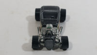 Vintage 1977 Hot Wheels Flying Colors Street Rodder Black Die Cast Toy Car Vehicle BW Hong Kong