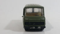 Very Rare VHTF Guisval Mercedes Benz Military Bus Army Green Die Cast Toy Car Vehicle with Opening Doors Made in Spain 1/64