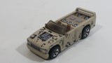 1995 Hot Wheels Roarin' Rods Mini Truck Tan Die Cast Toy Car Vehicle