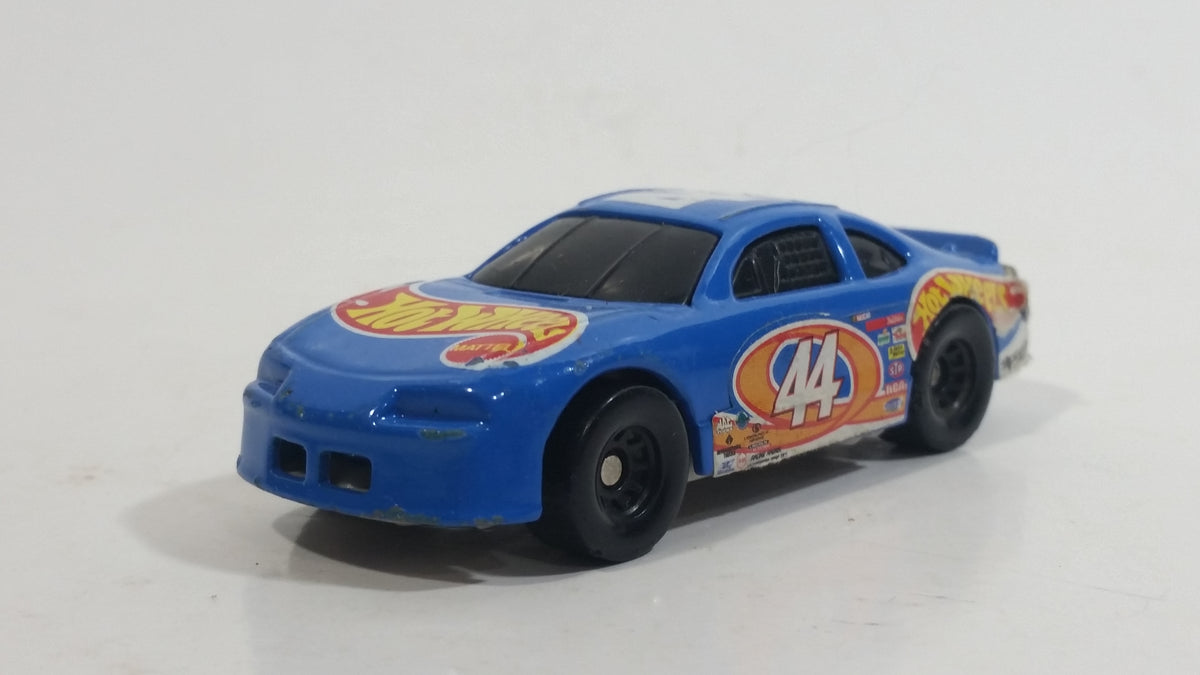 1998 Hot Wheels Racer Nascar #44 Blue Die Cast Toy Race Car Vehicle Mc ...