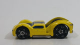 2005 Hot Wheels First Editions Drop Tops Curb Side Yellow Die Cast Toy Car Vehicle PR5