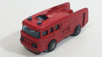 Vintage Corgi Juniors ERF Fire Tender Truck Red Die Cast Toy Car Emergency Rescue Vehicle Made in Great Britain