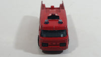 Vintage Corgi Juniors ERF Fire Tender Truck Red Die Cast Toy Car Emergency Rescue Vehicle Made in Great Britain