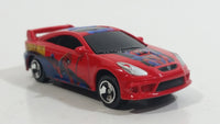 2010 Maisto Marvel Toyota Celica GT-S Spider Man Red Die Cast Toy Super Hero Character Car Vehicle