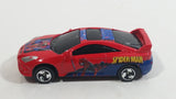 2010 Maisto Marvel Toyota Celica GT-S Spider Man Red Die Cast Toy Super Hero Character Car Vehicle