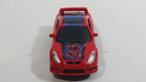 2010 Maisto Marvel Toyota Celica GT-S Spider Man Red Die Cast Toy Super Hero Character Car Vehicle