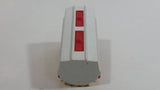 Vintage Majorette Shell Oil Fuel Tanker Trailer Yellow , Red White Die Cast Toy Car Vehicle