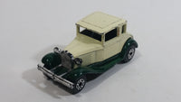 Vintage 1979 Lesney Matchbox Superfast Model A Ford Cream White and Green Die Cast Toy Car Vehicle