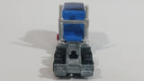 Vintage Majorette Semi Truck Tractor Sky Blue Die Cast Toy Car Rig Vehicle