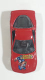 2002 Maisto Marvel Comics Captain America 1997 Chevrolet Corvette Red Die Cast Toy Car Vehicle