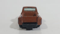 1980s Yatming Chevrolet LUV Stepside Pickup Truck Copper Brown No. 1700 Die Cast Toy Car Vehicle - Made in Thailand