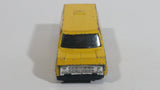 Vintage Yatming Ford Econoline E-150 Van Yellow "International Tournament" 5-Speed 4WD Die Cast Toy Car Vehicle No. 1501