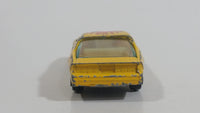 Vintage Yatming No. 1086 1983 Chevy Camaro Z28 Yellow Die Cast Toy Car Vehicle