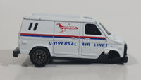 Mini Toys Universal Air Lines White Van Die Cast Toy Car Vehicle - Missing the front Wheels