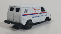 Mini Toys Universal Air Lines White Van Die Cast Toy Car Vehicle - Missing the front Wheels