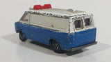 Vintage 1977 Tomy Tomica Chevrolet Chevy Van Sheriff Police Cops No. F22 White Blue 1/79 Scale Die Cast Toy Car Emergency Rescue Vehicle Made in Japan