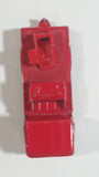 Vintage Yatming Semi Utility Boom Bucket Truck Red Die Cast Toy Car Vehicle