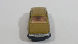Yatming No. 8915 Mercedes Sedan Golden Gold Die Cast Toy Car Vehicle